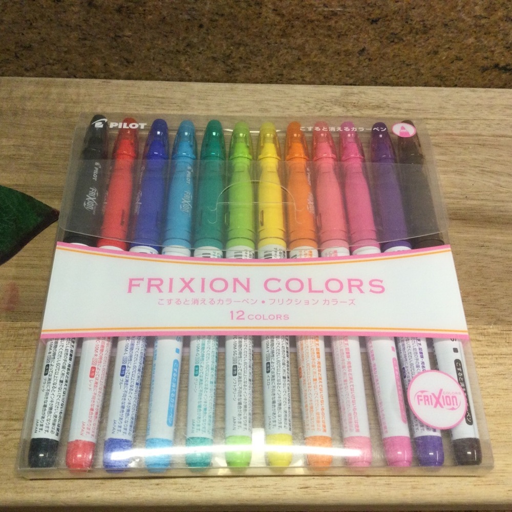 New PILOT FRIXION MARKER PENS - 12 Pack